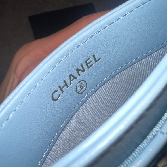Chanel 19 Card Case - light blue - Picture 5 of 7
